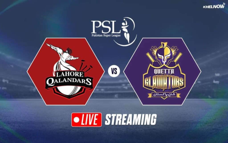 lahore qalandars vs quetta gladiators timeline